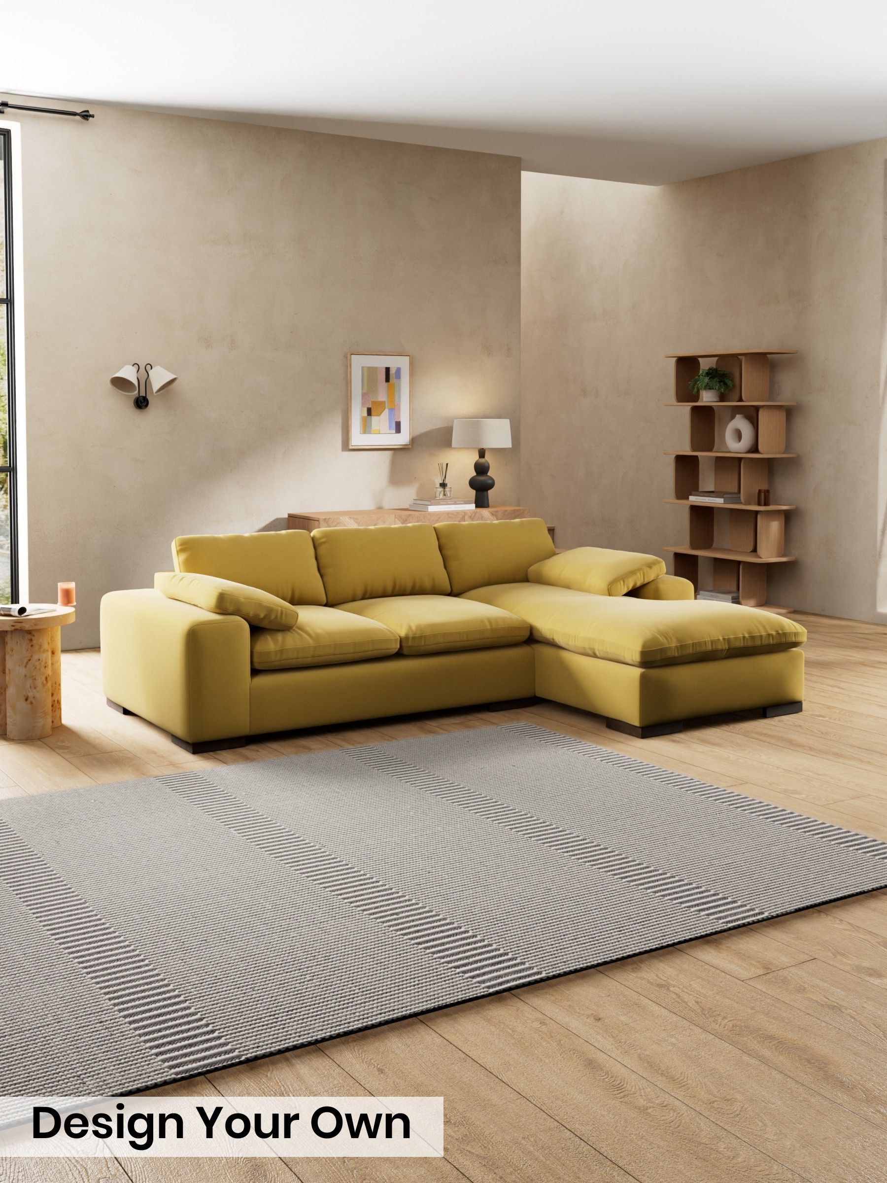 Cotton Velvet Blend/Honey Yellow - Melbourne Luxe By Made