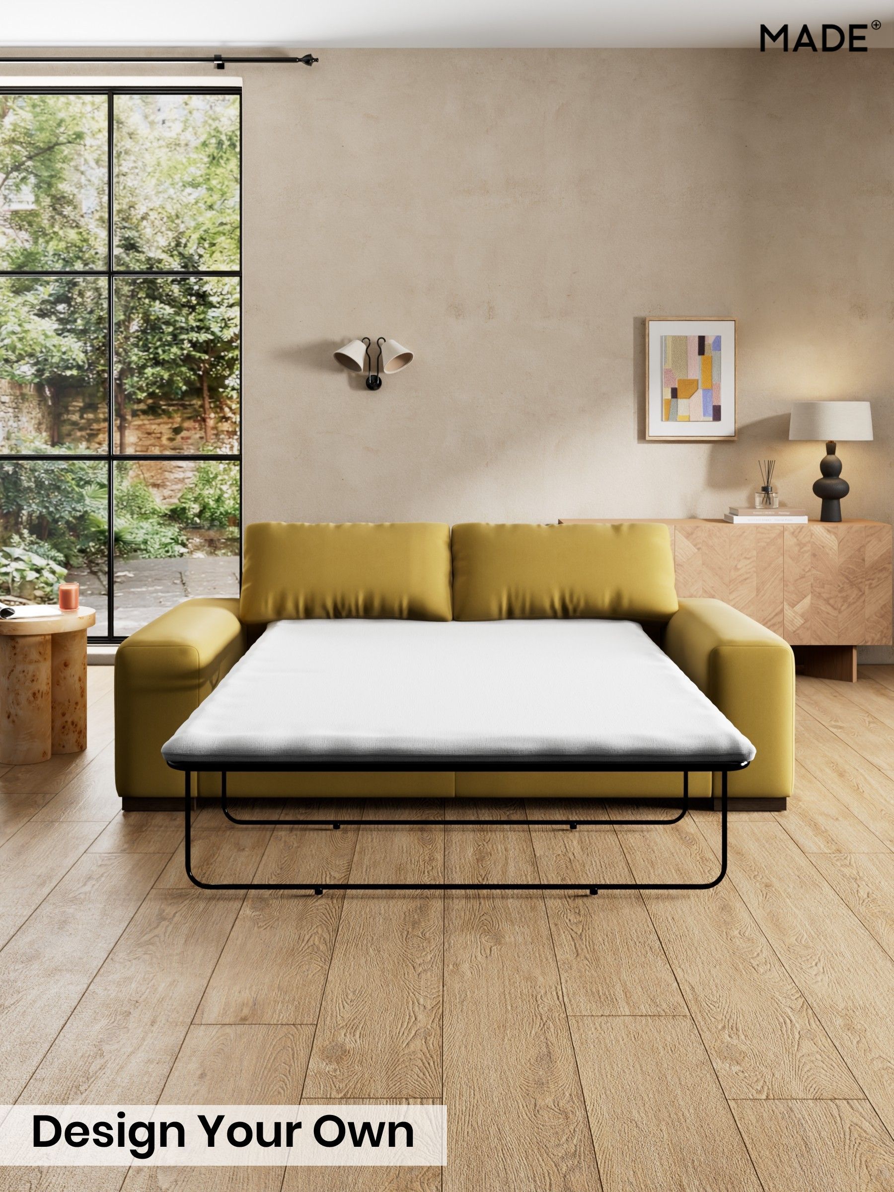 Cotton Velvet Blend/Honey Yellow - Melbourne Luxe By Made