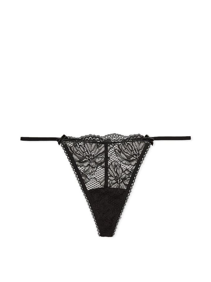 Black Smooth G String Knickers (Q87194) | £4