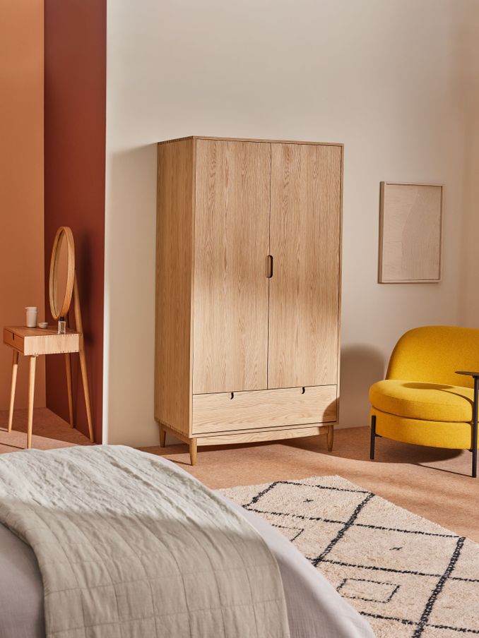Penn Wardrobe in Oak (Q88524) | £1,199