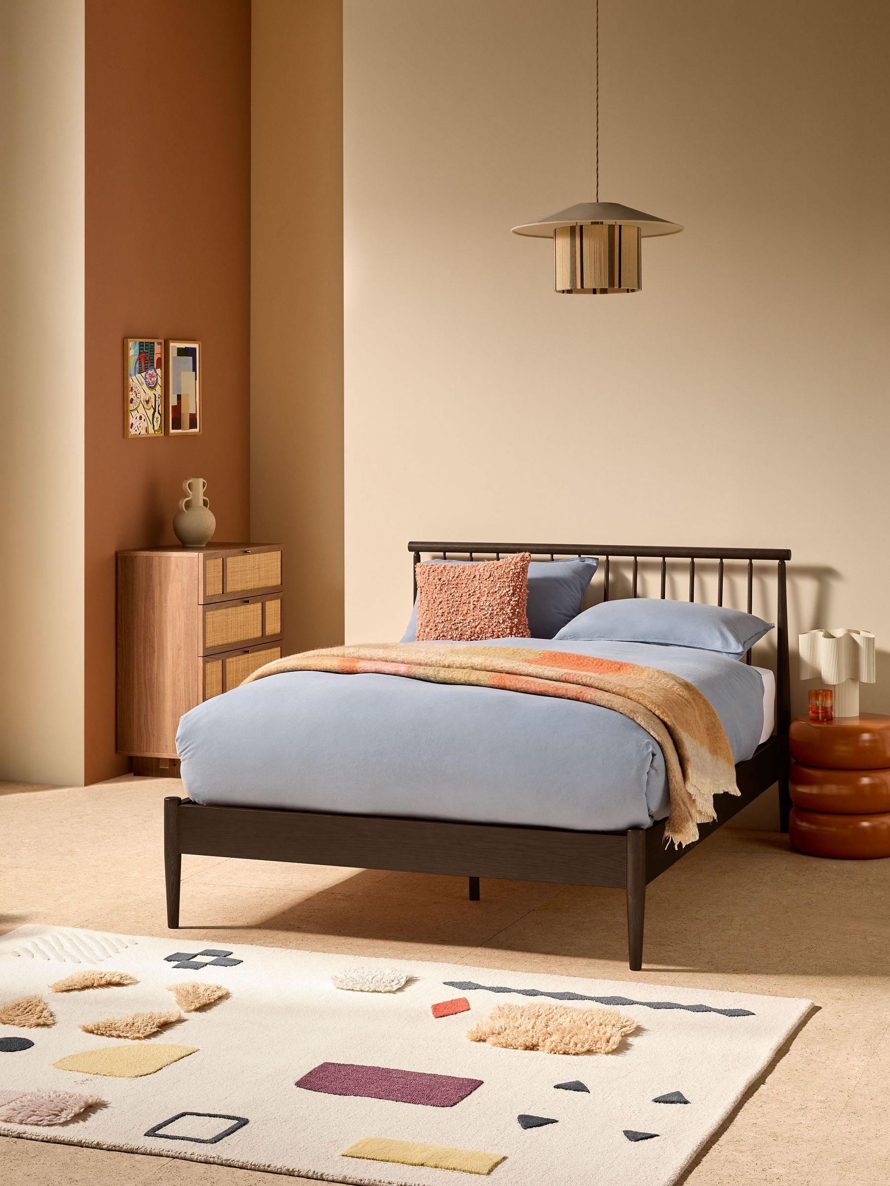 Penn Bed in Dark Stain Oak (Q88529) | £849 - £899