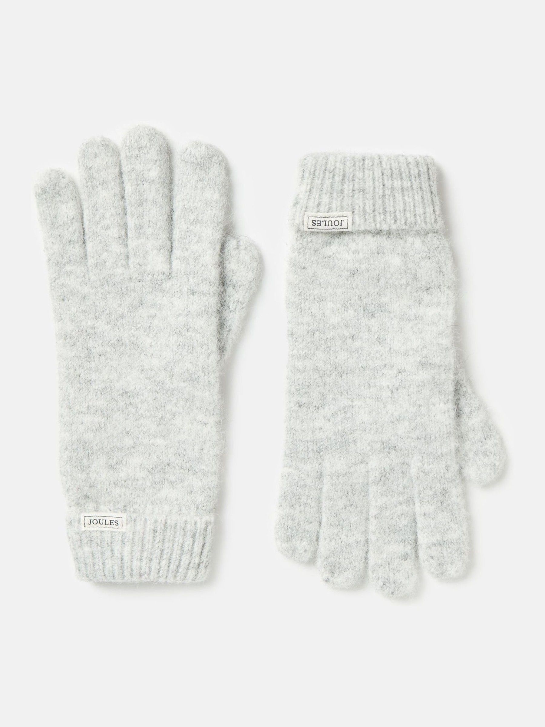 Caversham Grey Knitted Gloves (Q88937) | £11