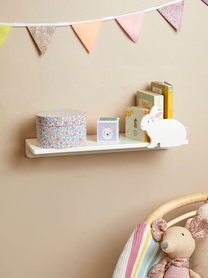Bunny Wall Shelf (Q93350) | £10