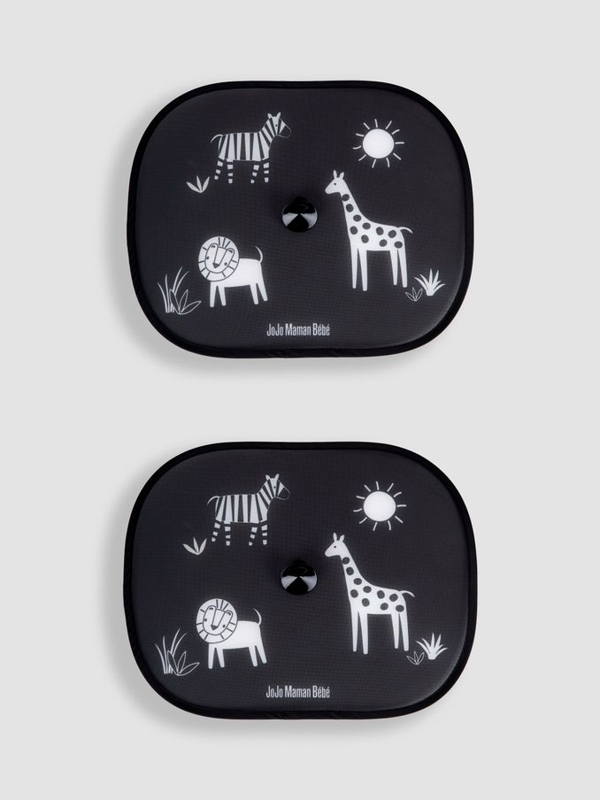 2-Pack Pop-Up Safari Car Sunshades (Q93377) | £8