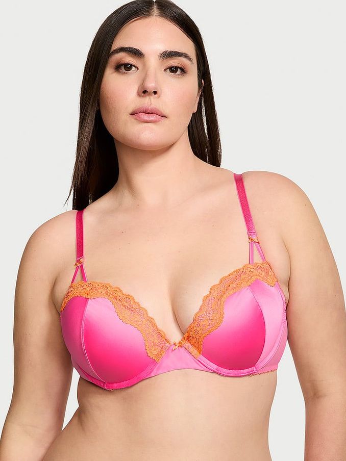 Hollywood Pink Balcony Bra (Q98021) | £11