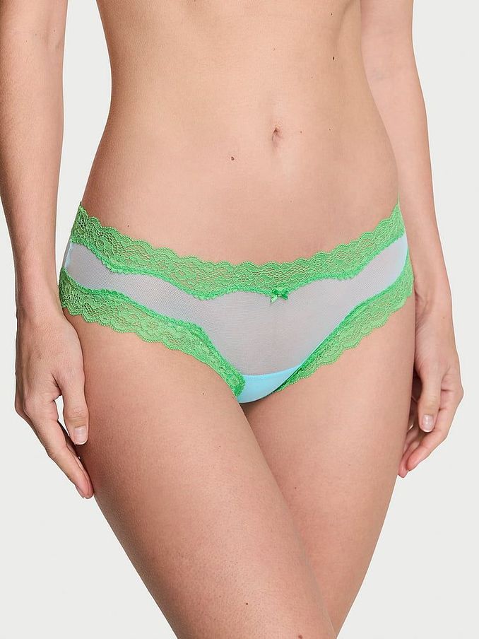 Cool Down Blue Mesh Cheeky Knickers (Q98033) | £5