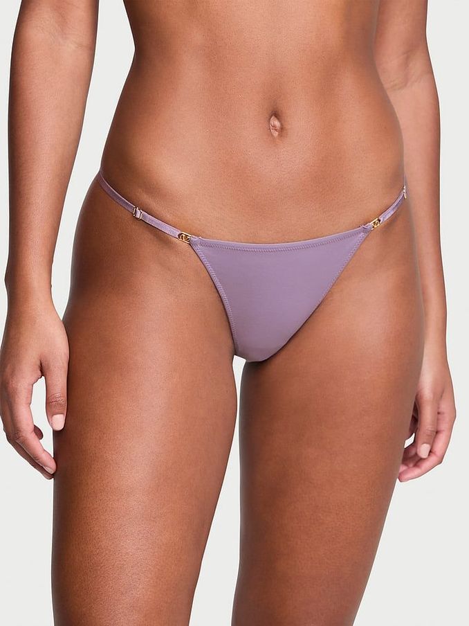 Frozen Plum Purple Thong Knickers (Q98035) | £6