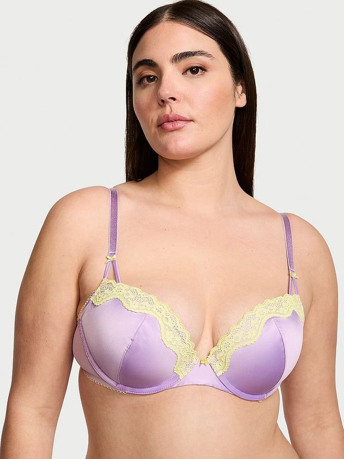 Unicorn Purple Balcony Bra (Q98048) | £11