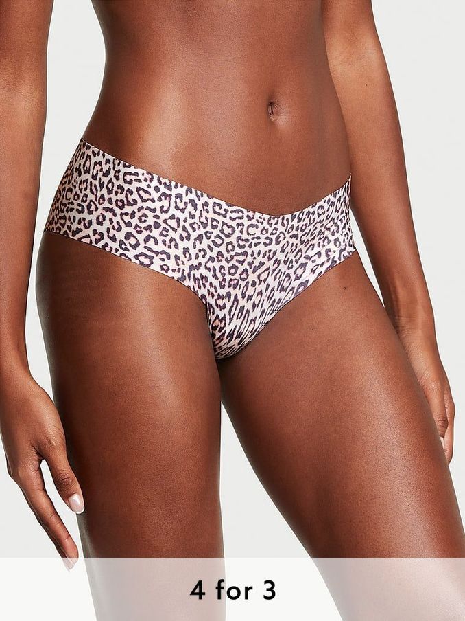 Purest Pink Basic Animal Cheeky Knickers (Q99596) | £9