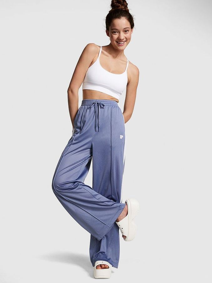 Dusty Iris Blue Sporty Track Suit Bottom (Q99703) | £22