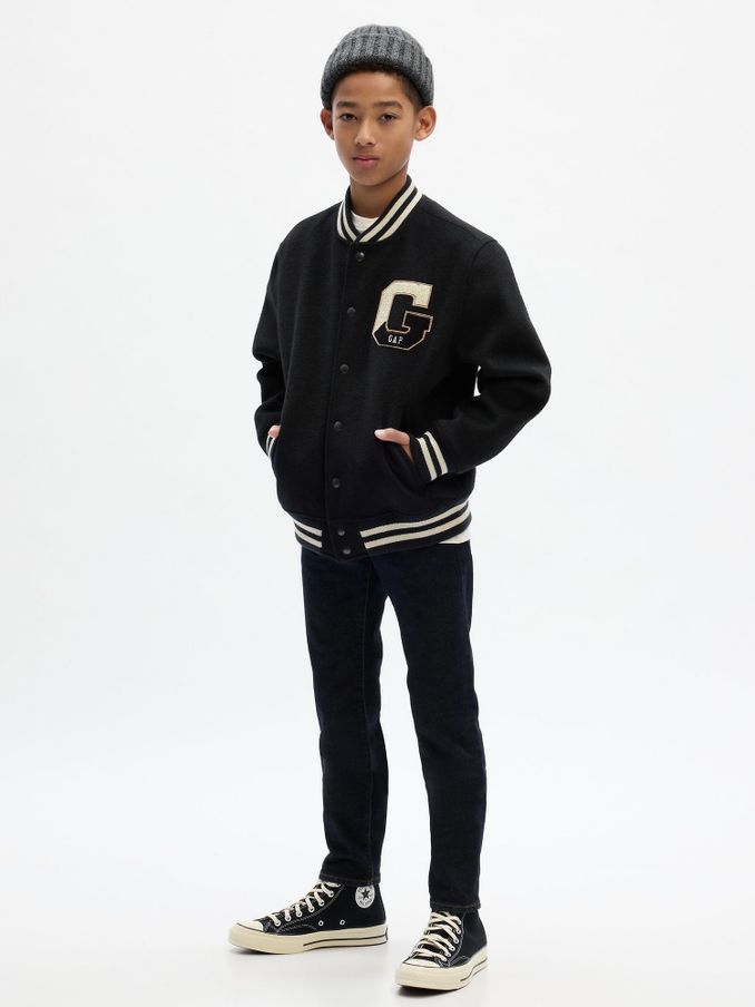 Black Slim Fit Jeans (5-13yrs) (Q99773) | £25
