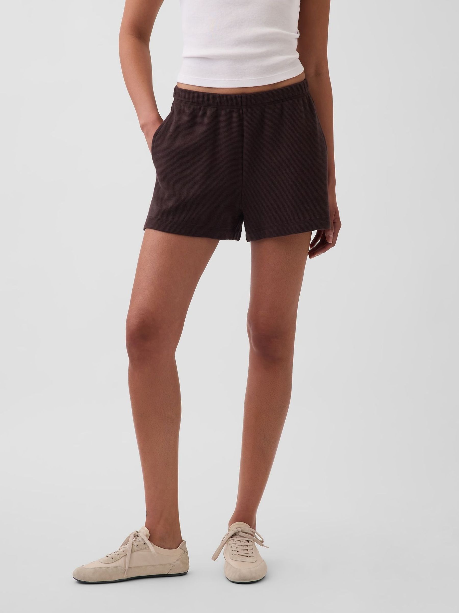 Brown - Relaxed Easy Shorts