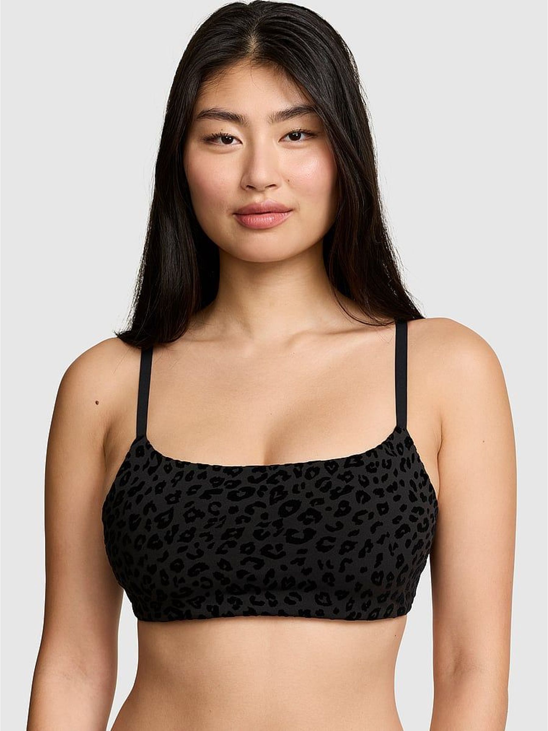 Black Leopard - Relay Sports Bra
