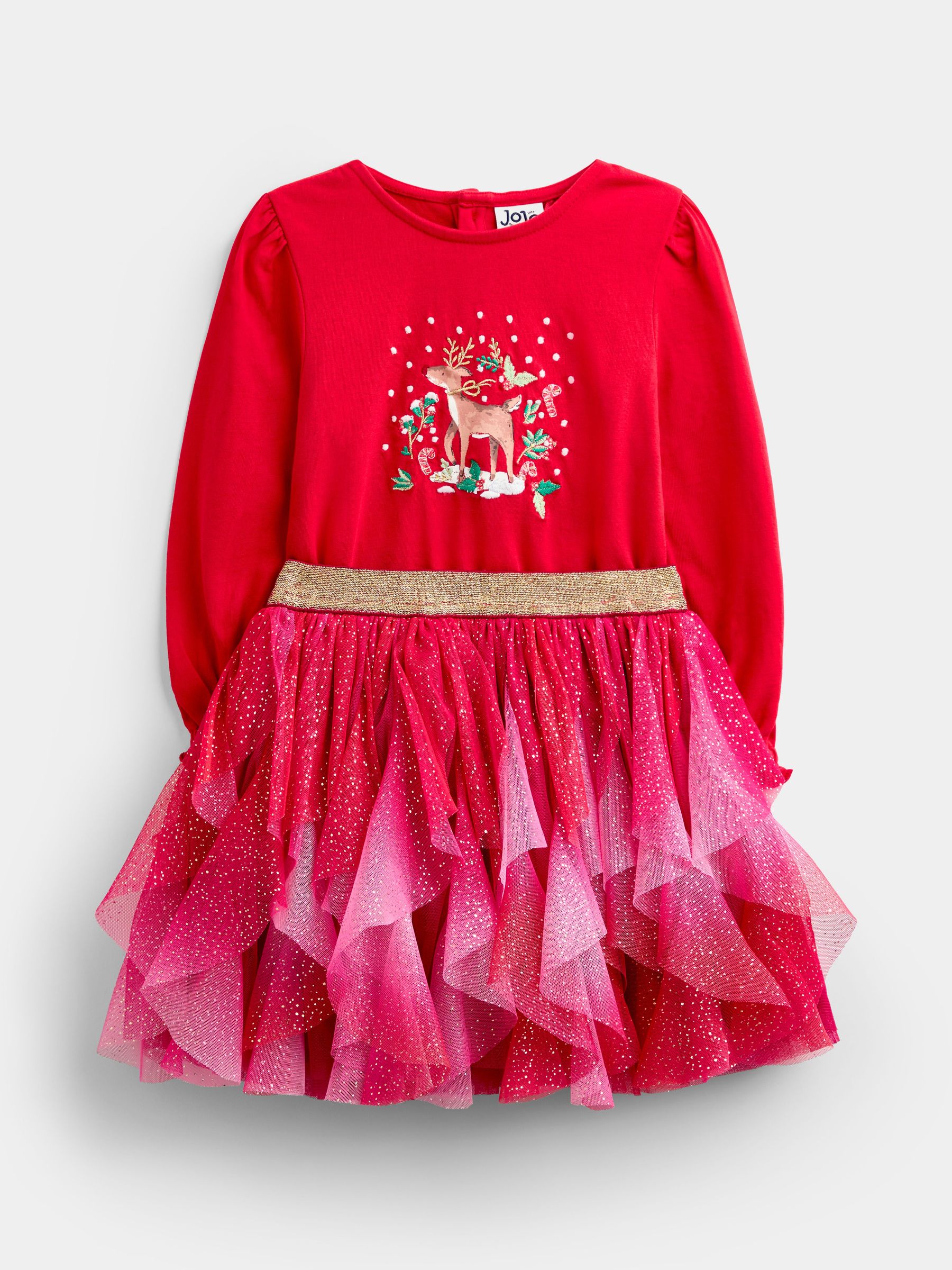 Red Reindeer - Tulle Skirt & Top Set