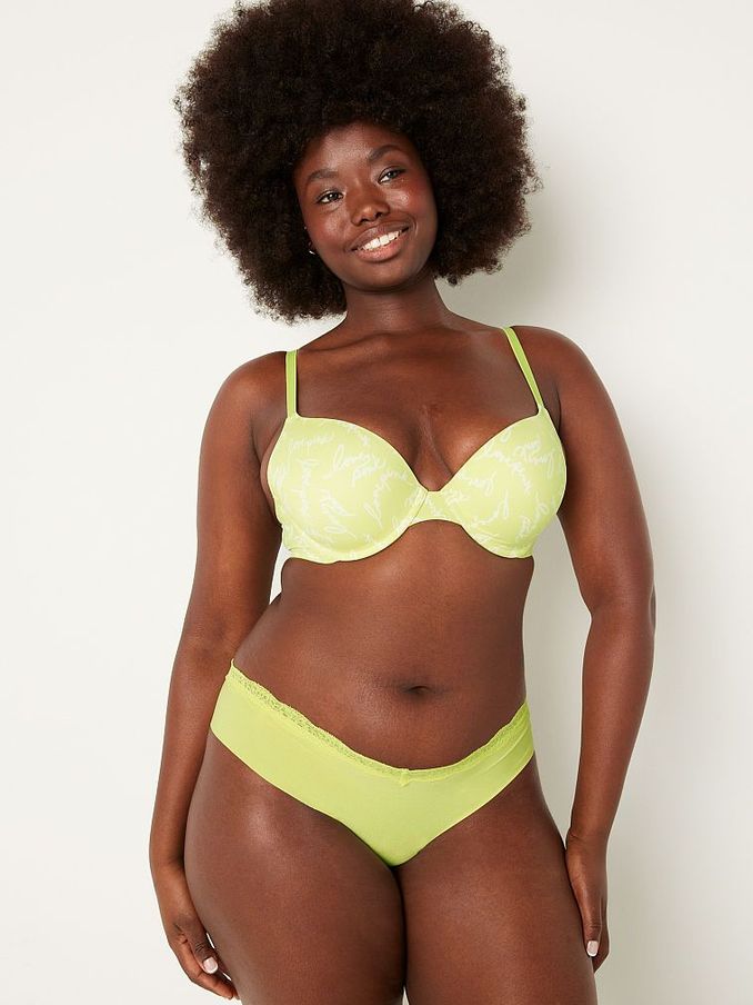 Spring Green No Show Cheeky Knickers (R74941) | £4