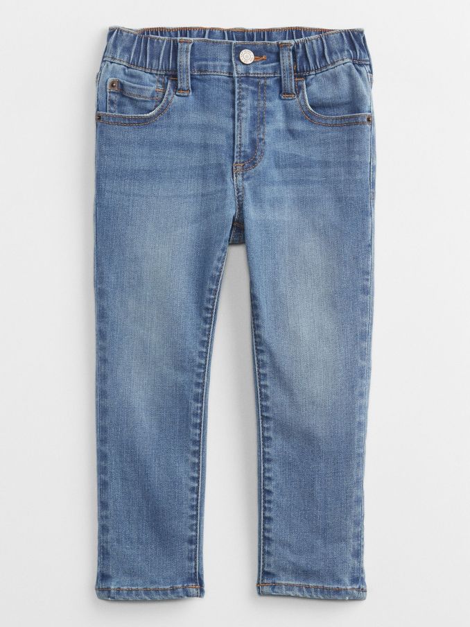 Light Wash Blue Skinny Stretch Jeans (12mths-5yrs) (R84096) | £25