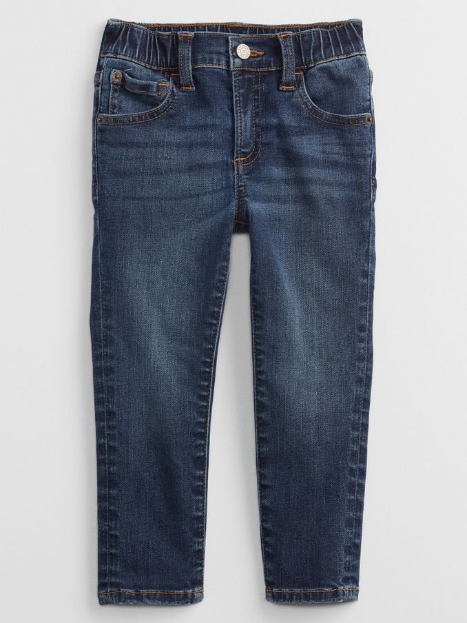 Dark Wash Blue Skinny Stretch Jeans (12mths-5yrs) (R84099) | £25