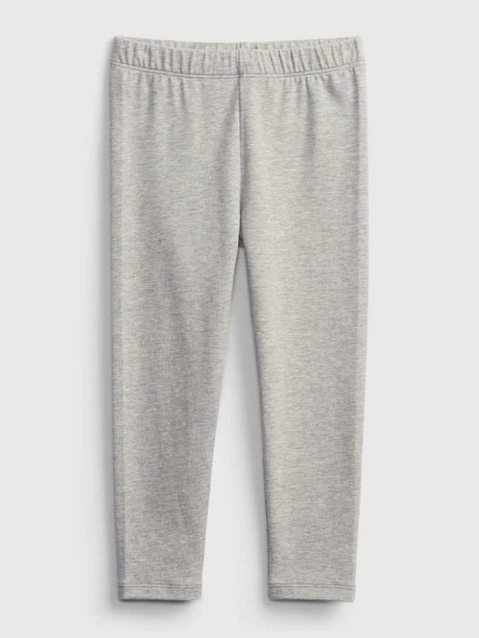 Grey Full Length Basic Cotton Leggings (6mths-5yrs) (R92669) | £10