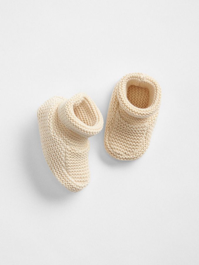Beige Baby Brannan Booties (R92981) | £16