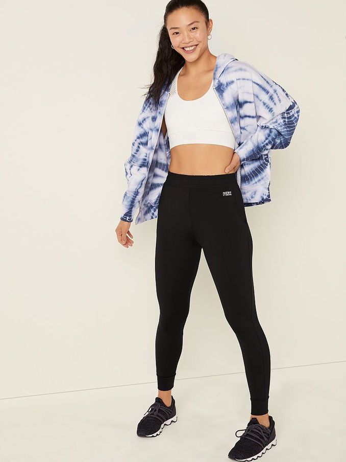 Pure Black High Waist Skinny Jogger (R97376) | £8
