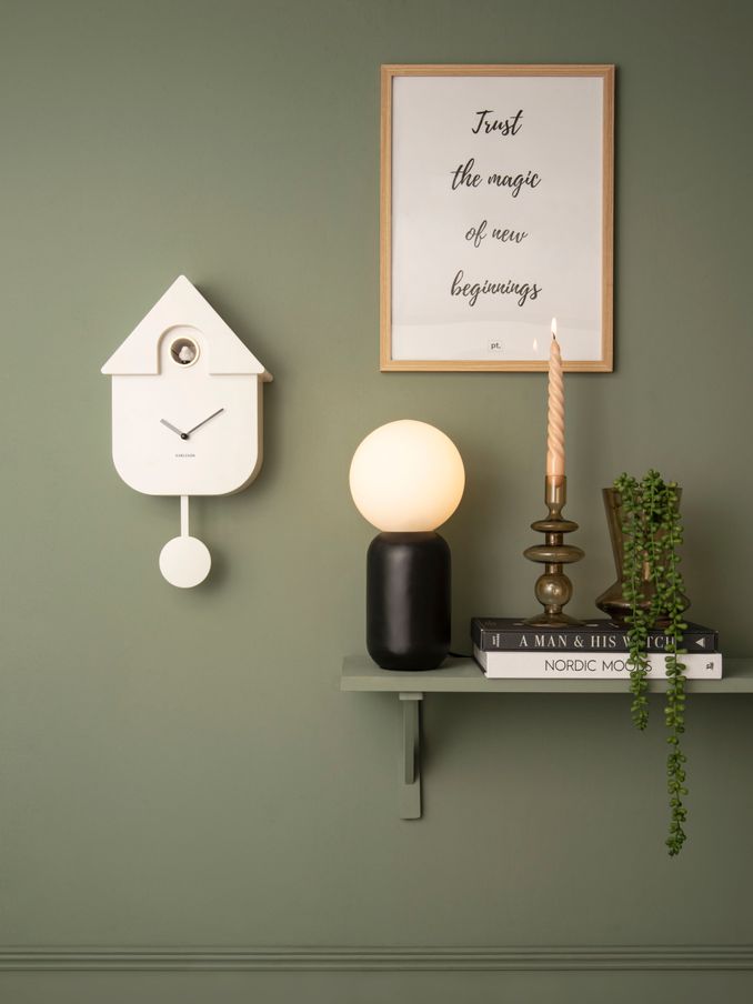 Karlsson White Cuckoo Alarm Clock (T19371) | £77
