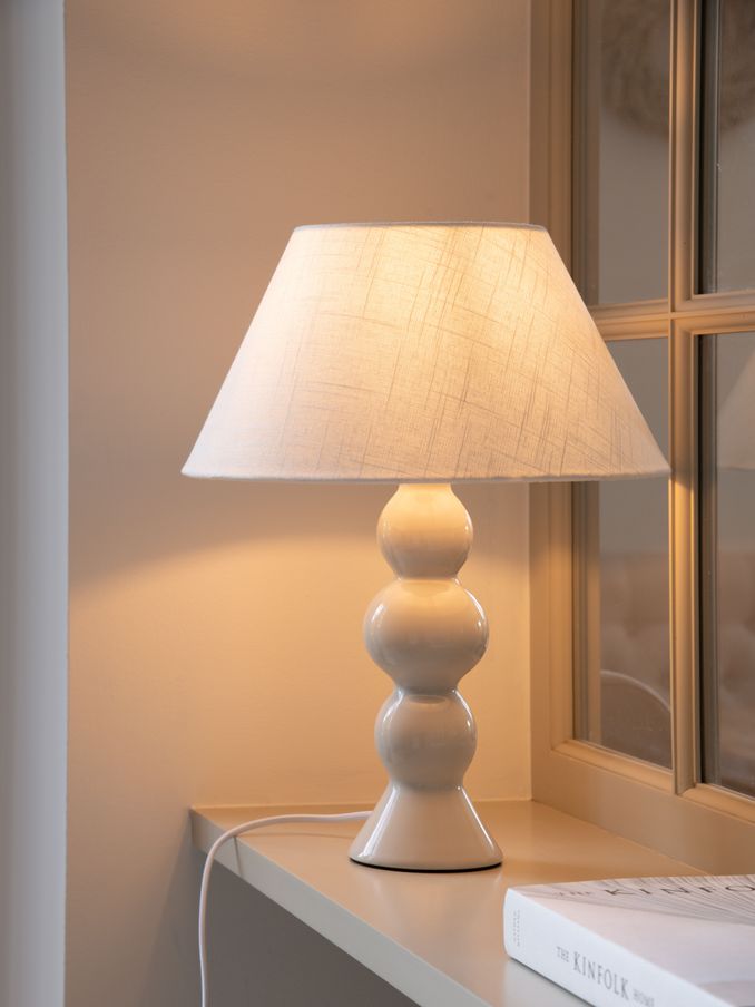 Jasper Conran London White Regular Sphere Ceramic Table Lamp (T94690) | £65