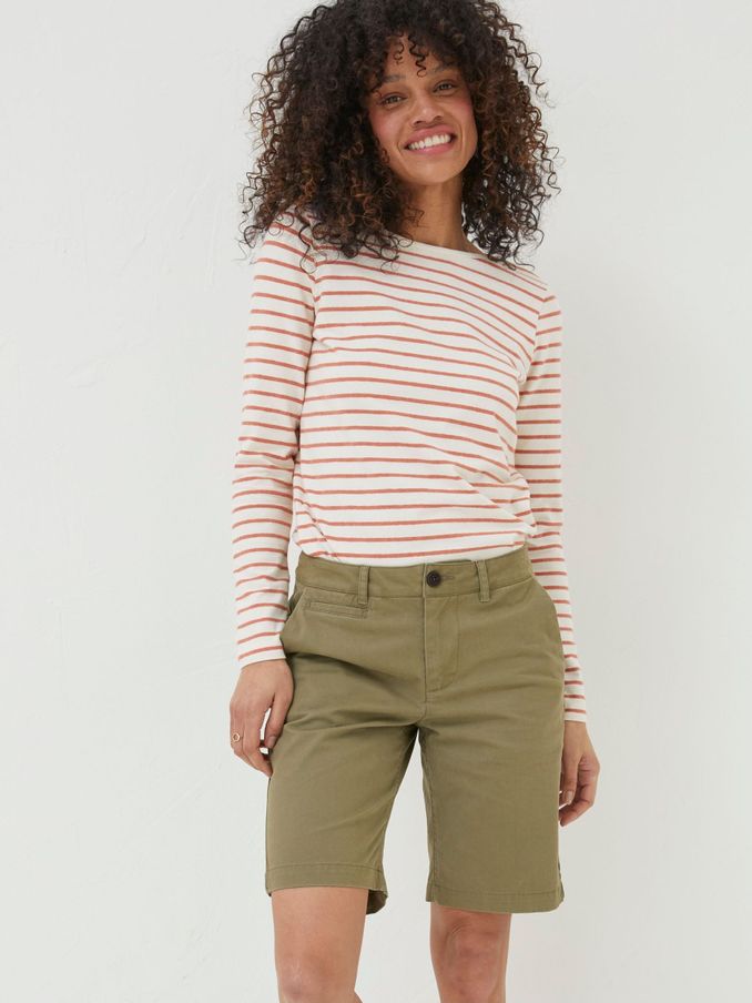 Green Falmouth Bermuda Chino Shorts (U04491) | £25