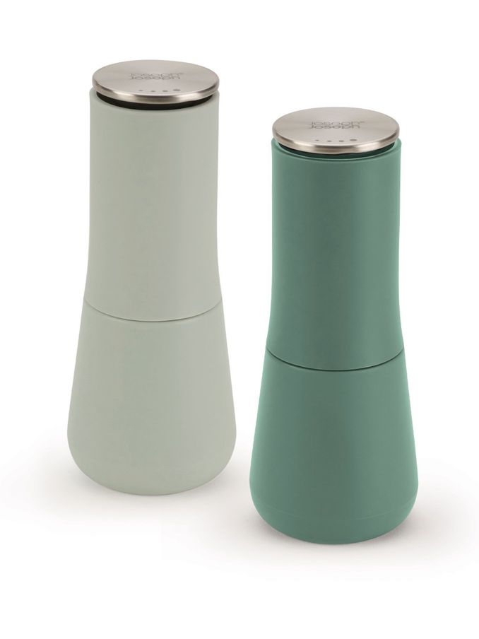 Joseph Joseph Sage Green Milltop Editions Salt & Pepper Set (U46964) | £50