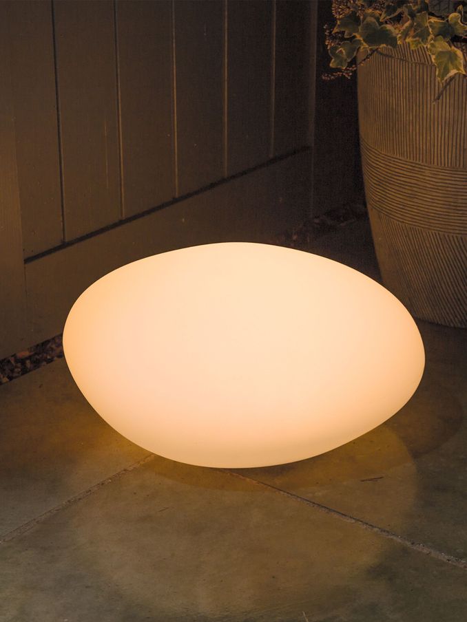 SolarCentre White ShapeLights Pebble Light (U79891) | £50