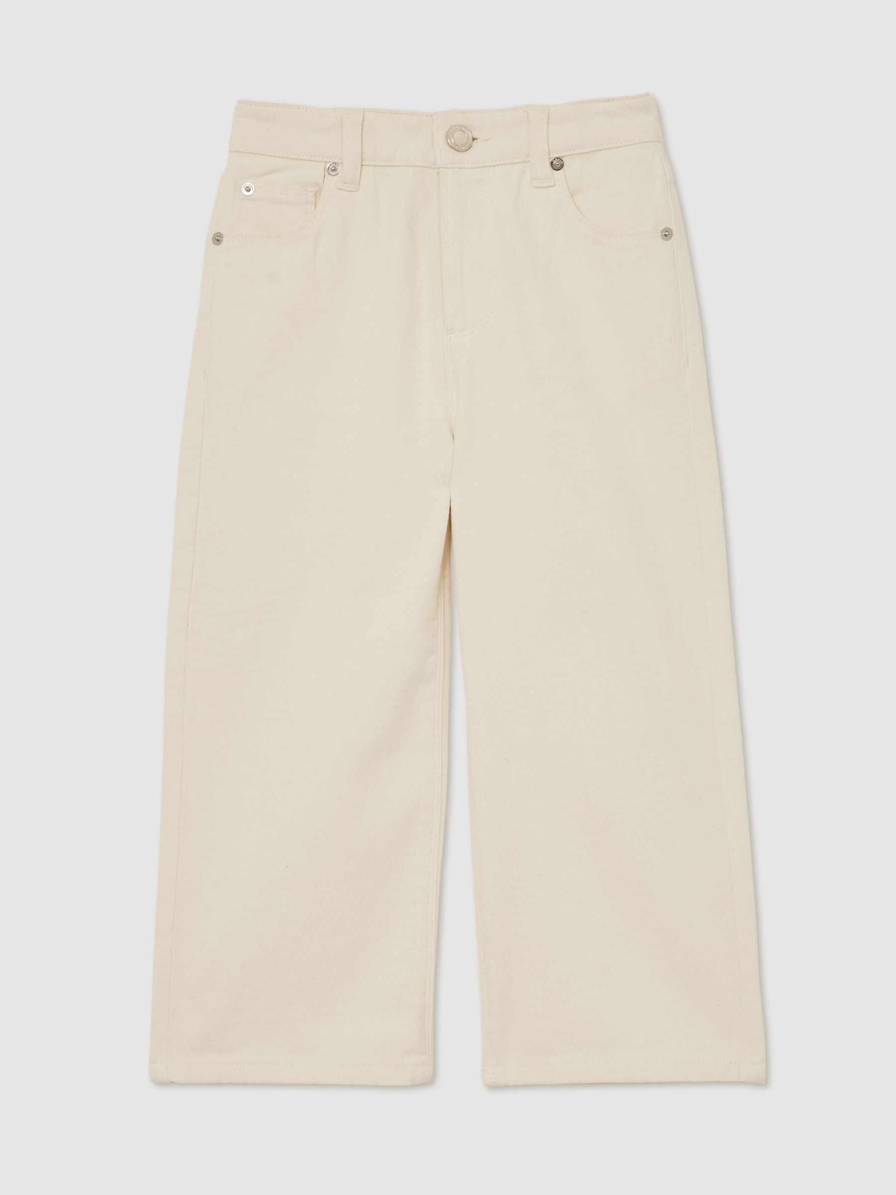 13-14 yrs Wide-Leg Jeans in Ecru (V06400) | £56
