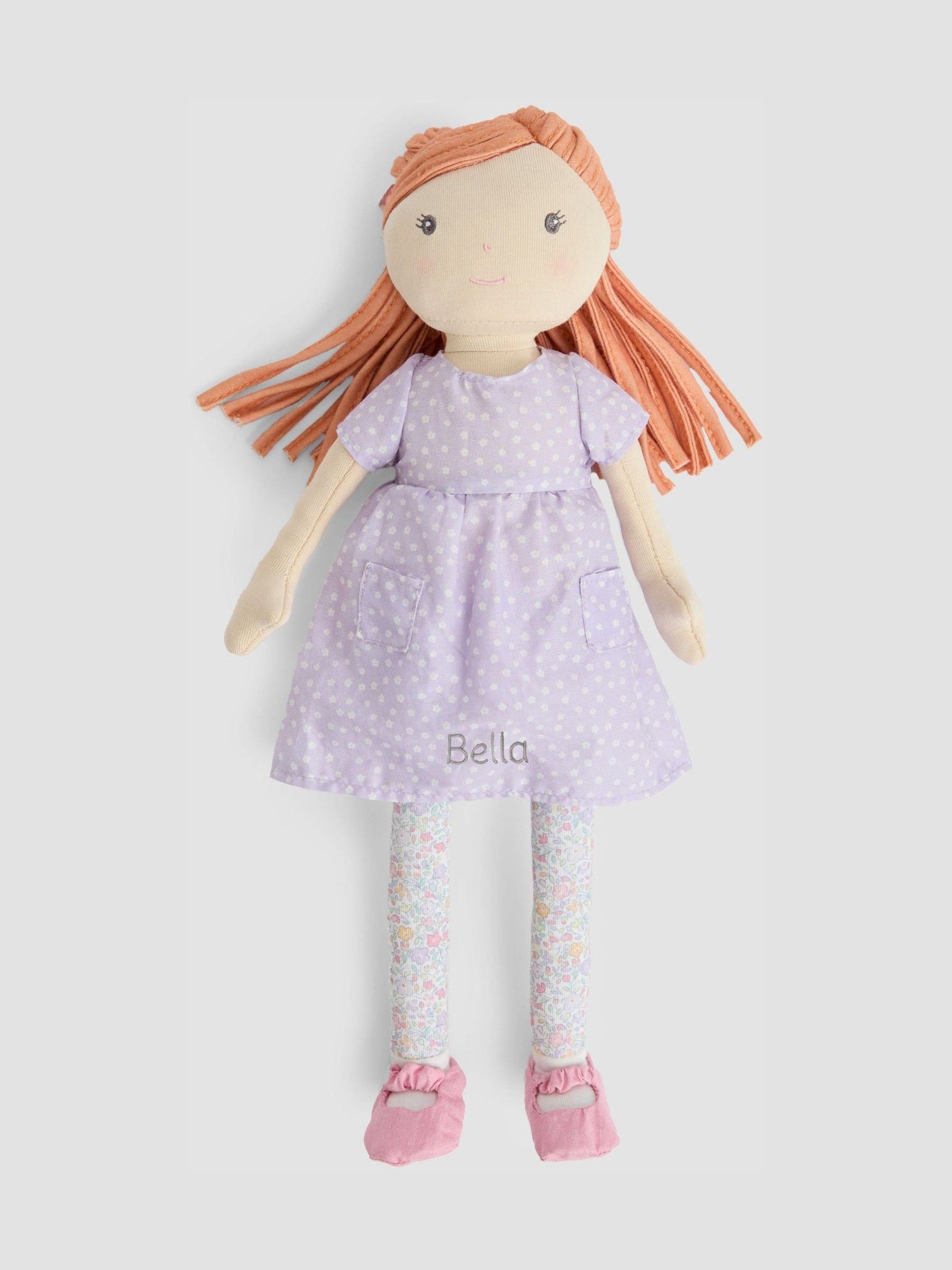 Personalised Lilac Flower Ragdoll (V18624) | £27