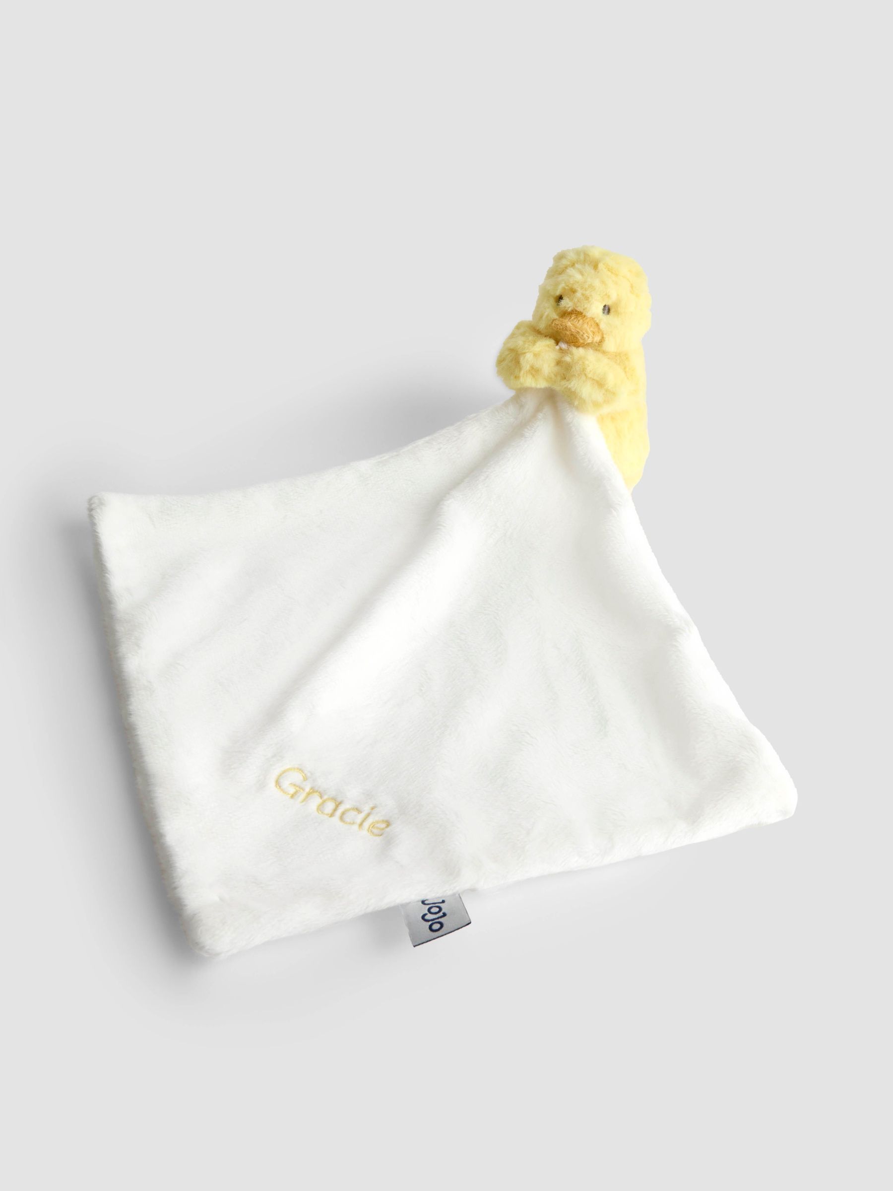 Yellow Dilly Chick Personalised Comforter (V19114) | £20