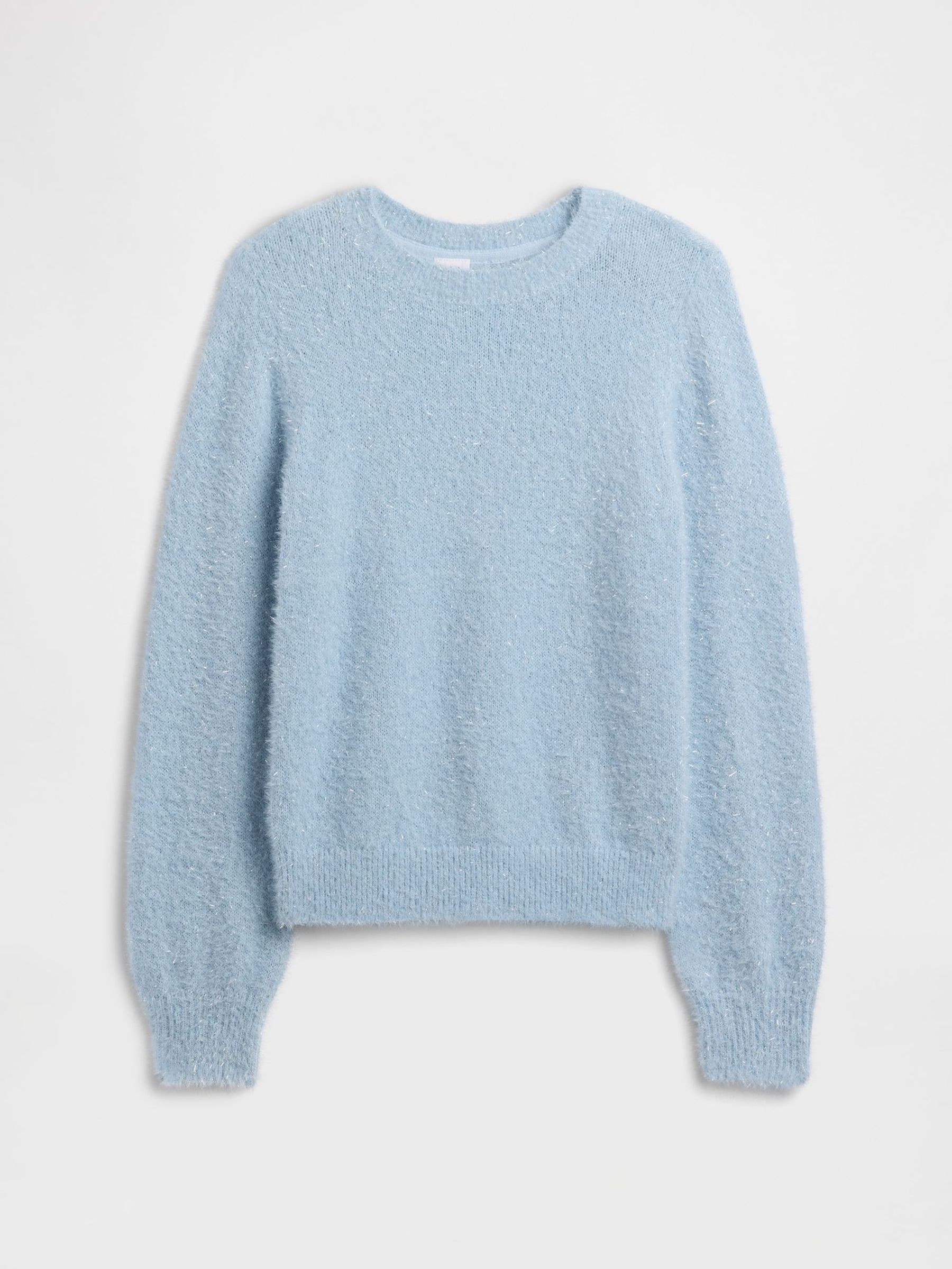 Blue Relaxed Intarsia Sweatshirt (4-13yrs) (V20554) | £25