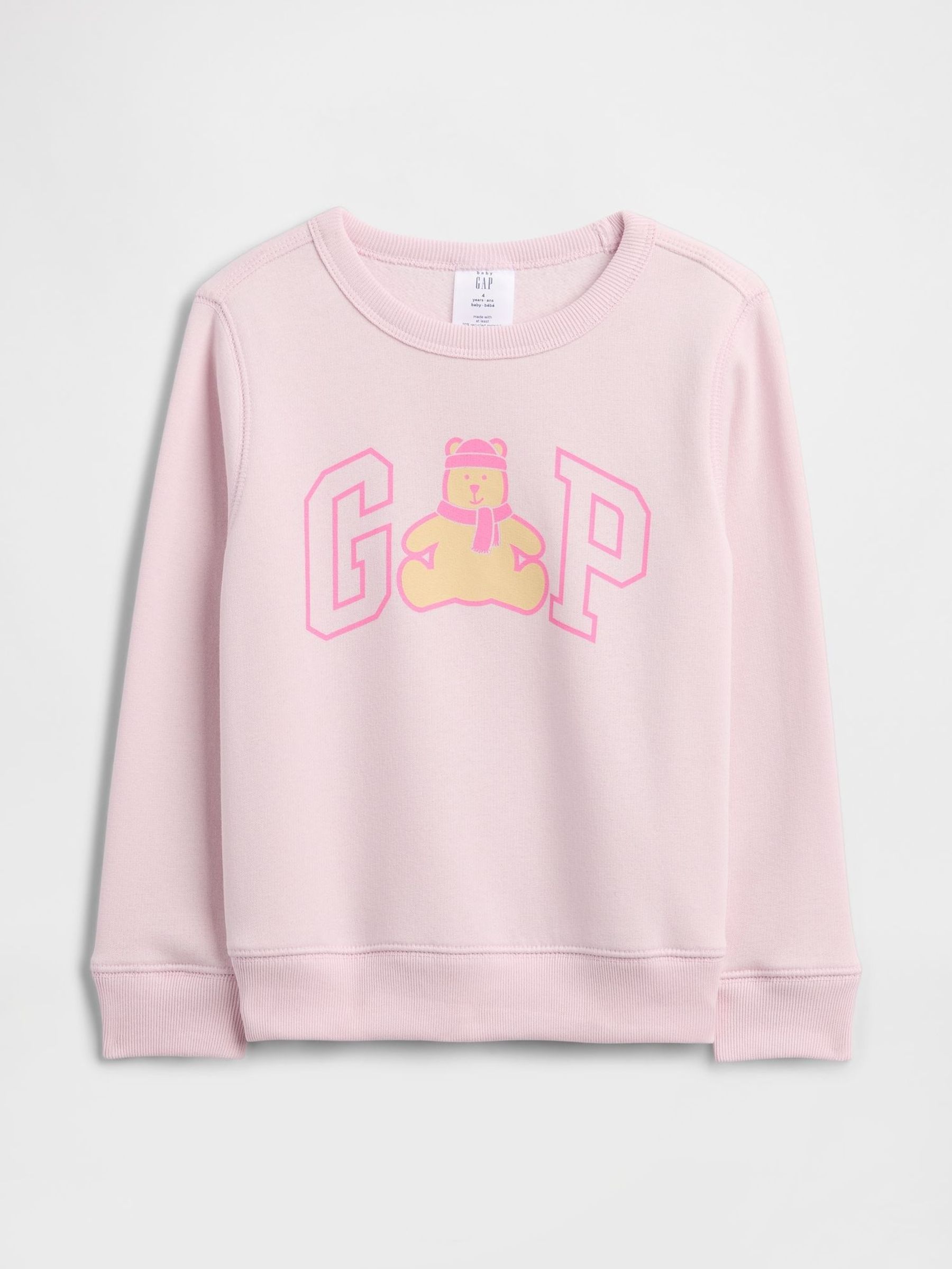 Pink Logo Sweatshirt (6mths-5yrs) (V20587) | £14