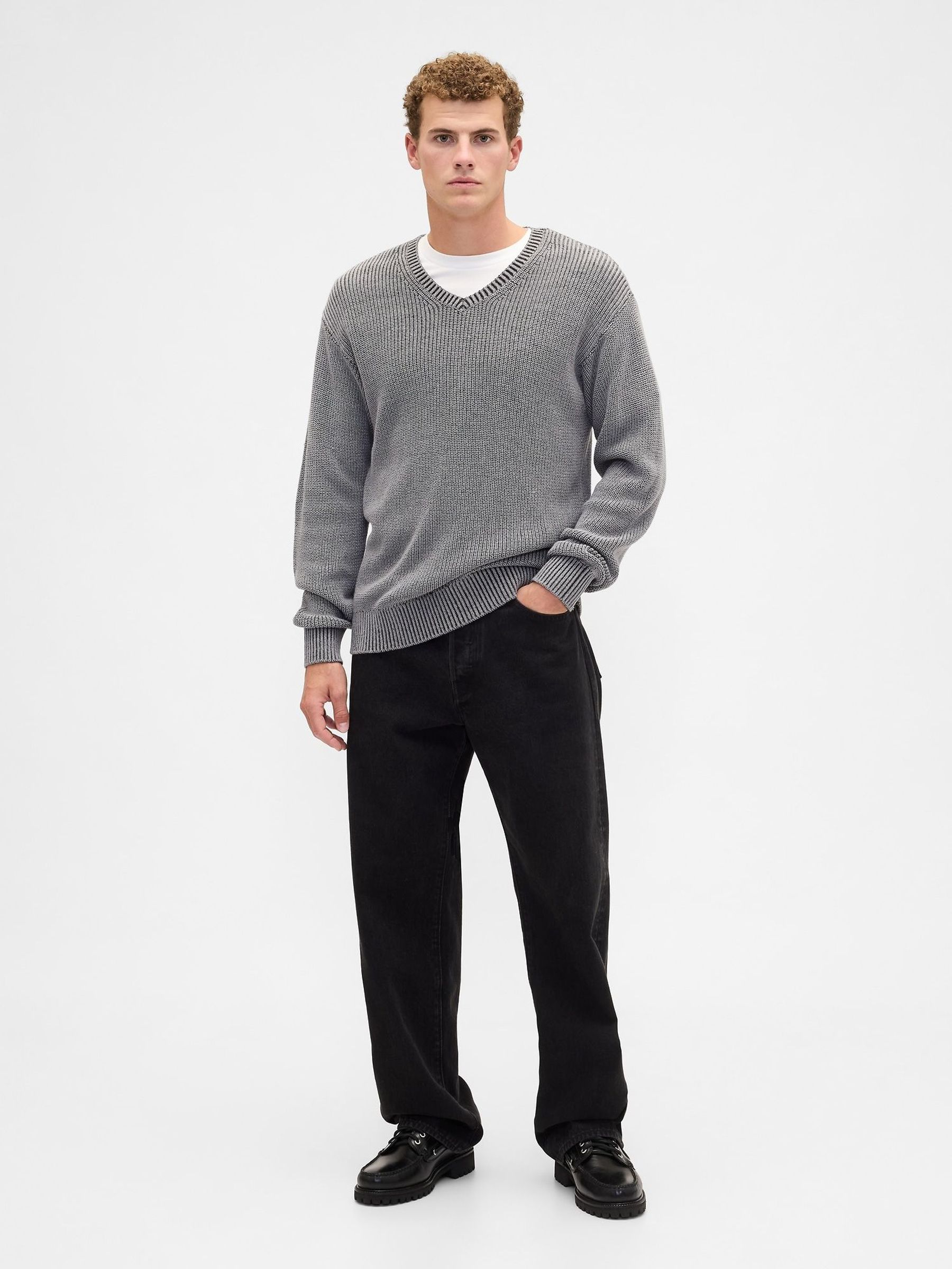 Blue Jumper Polo Shirt (V20592) | £40