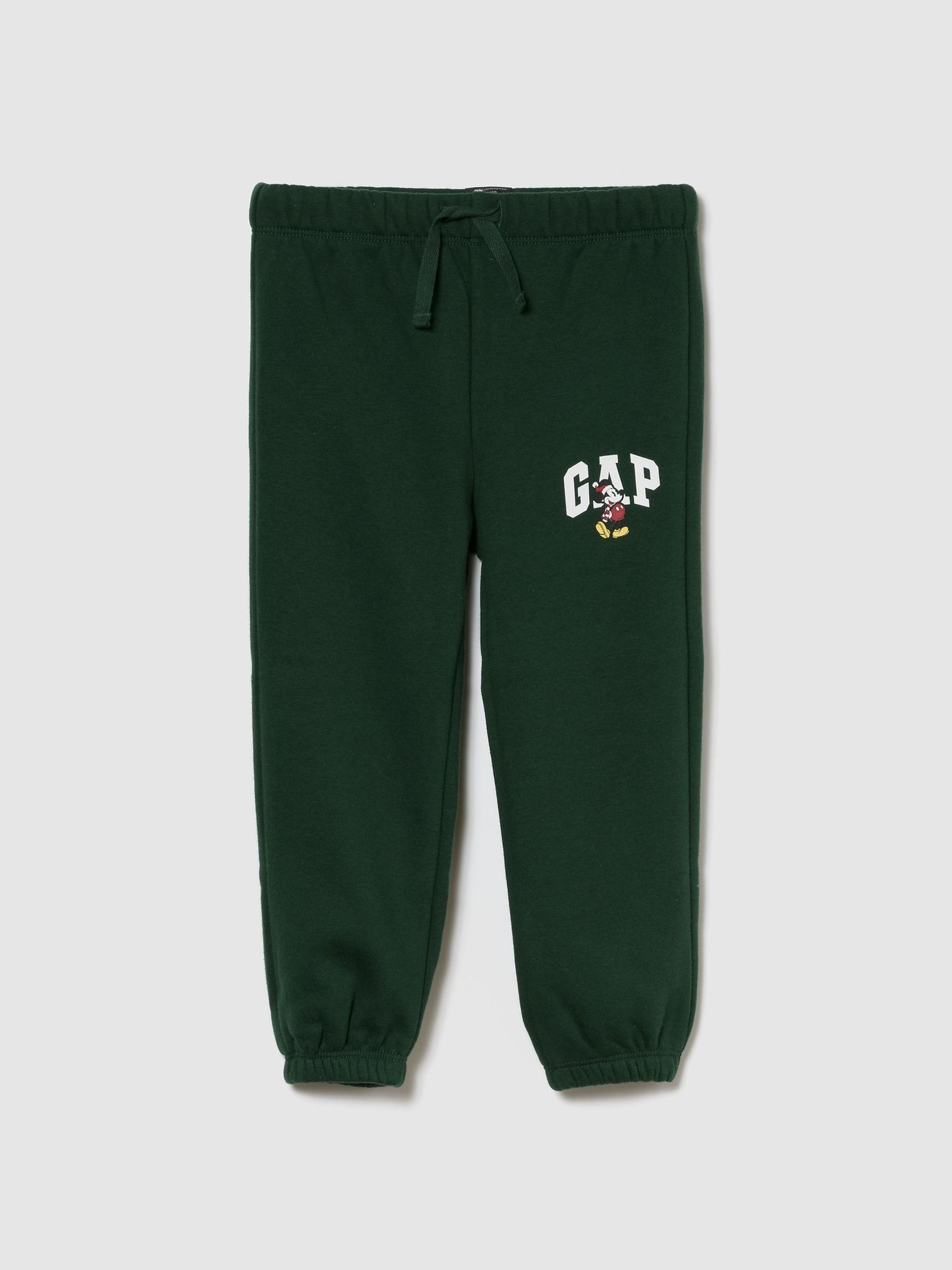 Green Disney Mickey Mouse Relaxed Logo Pull On Joggers (6mths-5yrs) (V20625) | £15