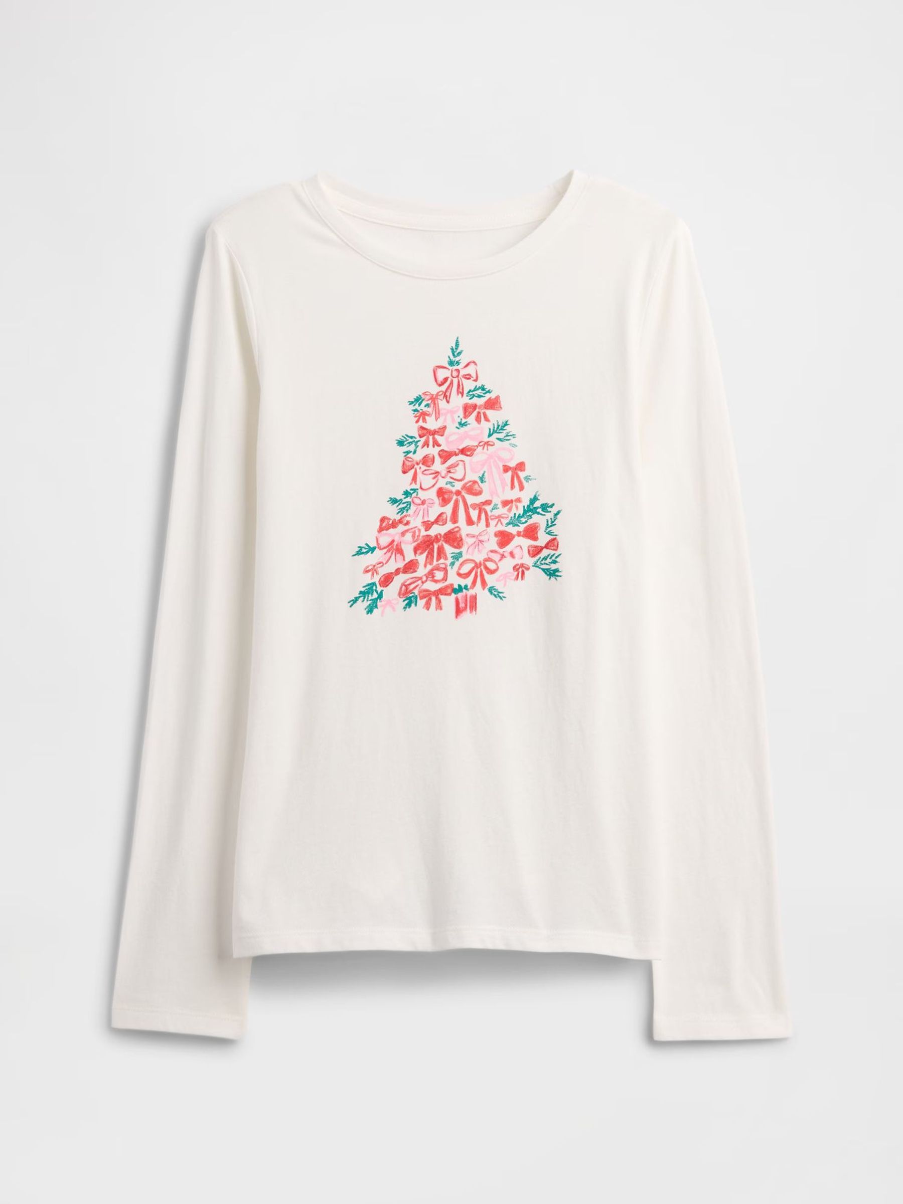 White Long Sleeve Graphic T-Shirt (V20684) | £10