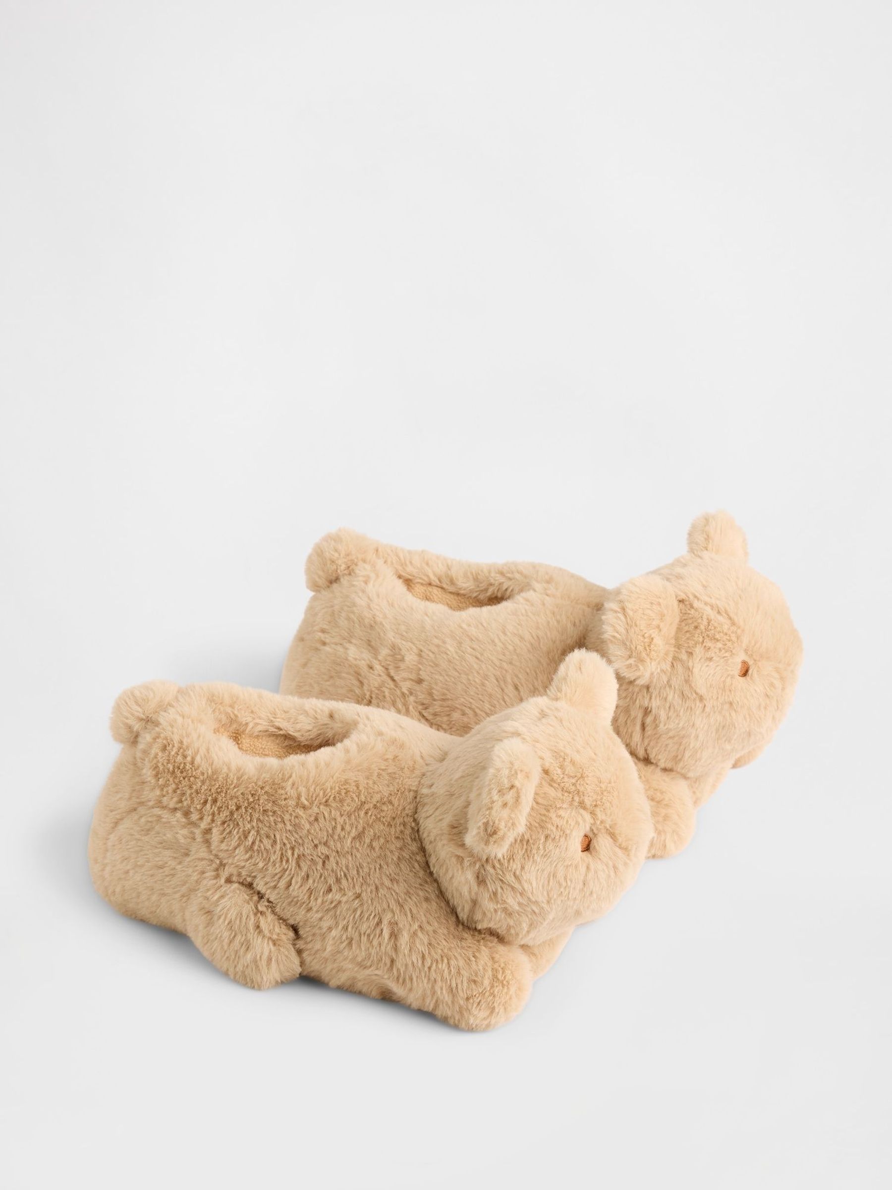 Brown Brannan Bear Cosy Slippers (V20708) | £35