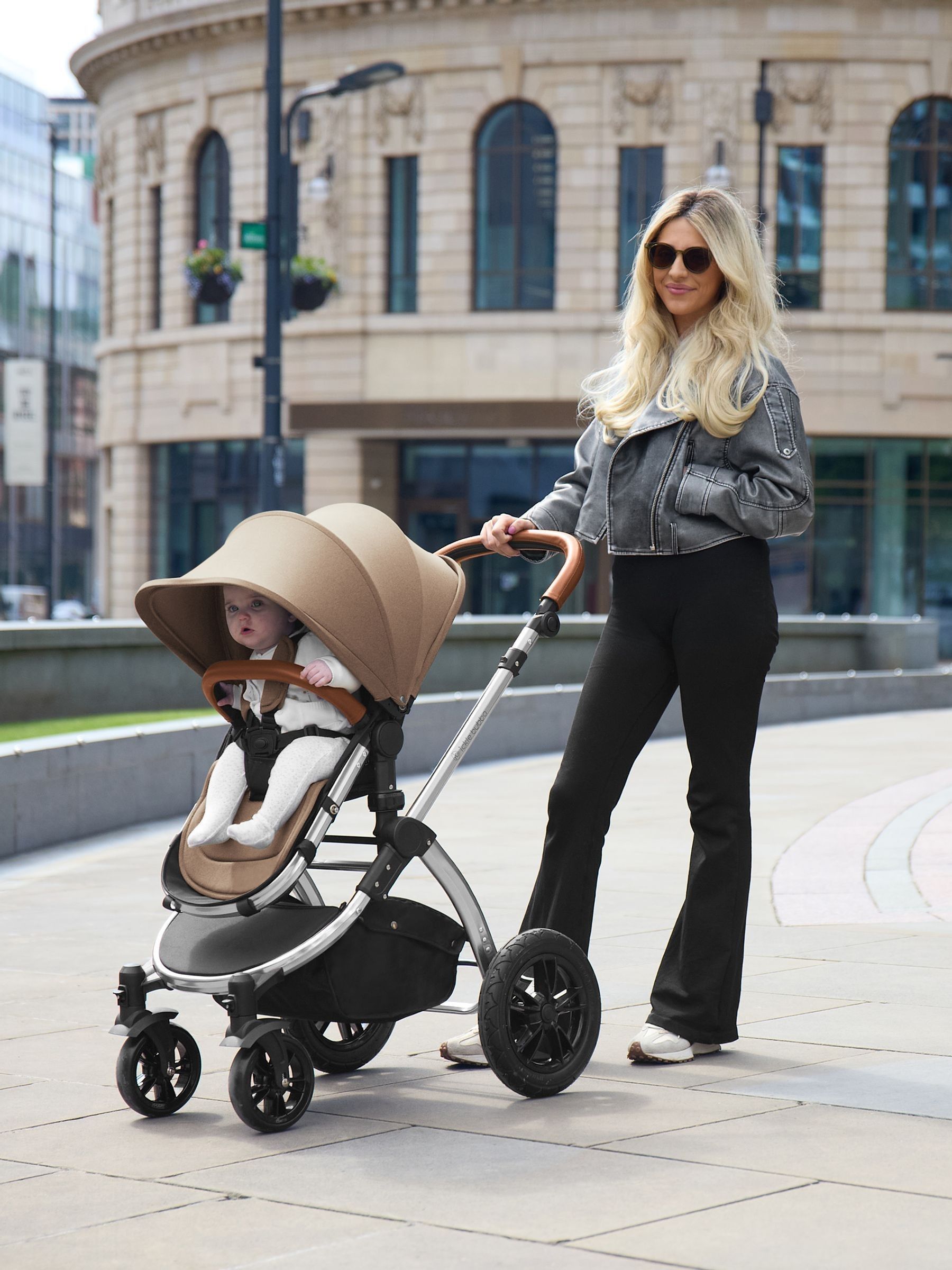 Ickle Bubba 12 Piece Desert Stomp Luxe Travel System with iSize Cirrus Car Seat (V25511) | £0
