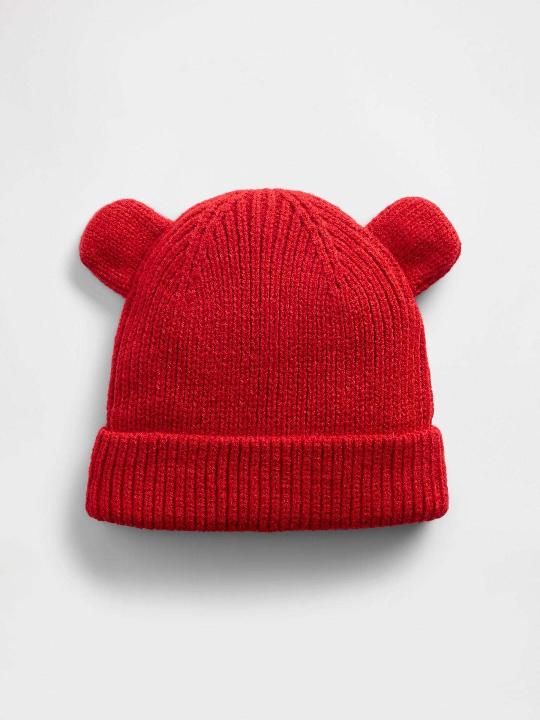 Red Brannan Bear Beanie (Newborn-24mths) (V25631) | £12