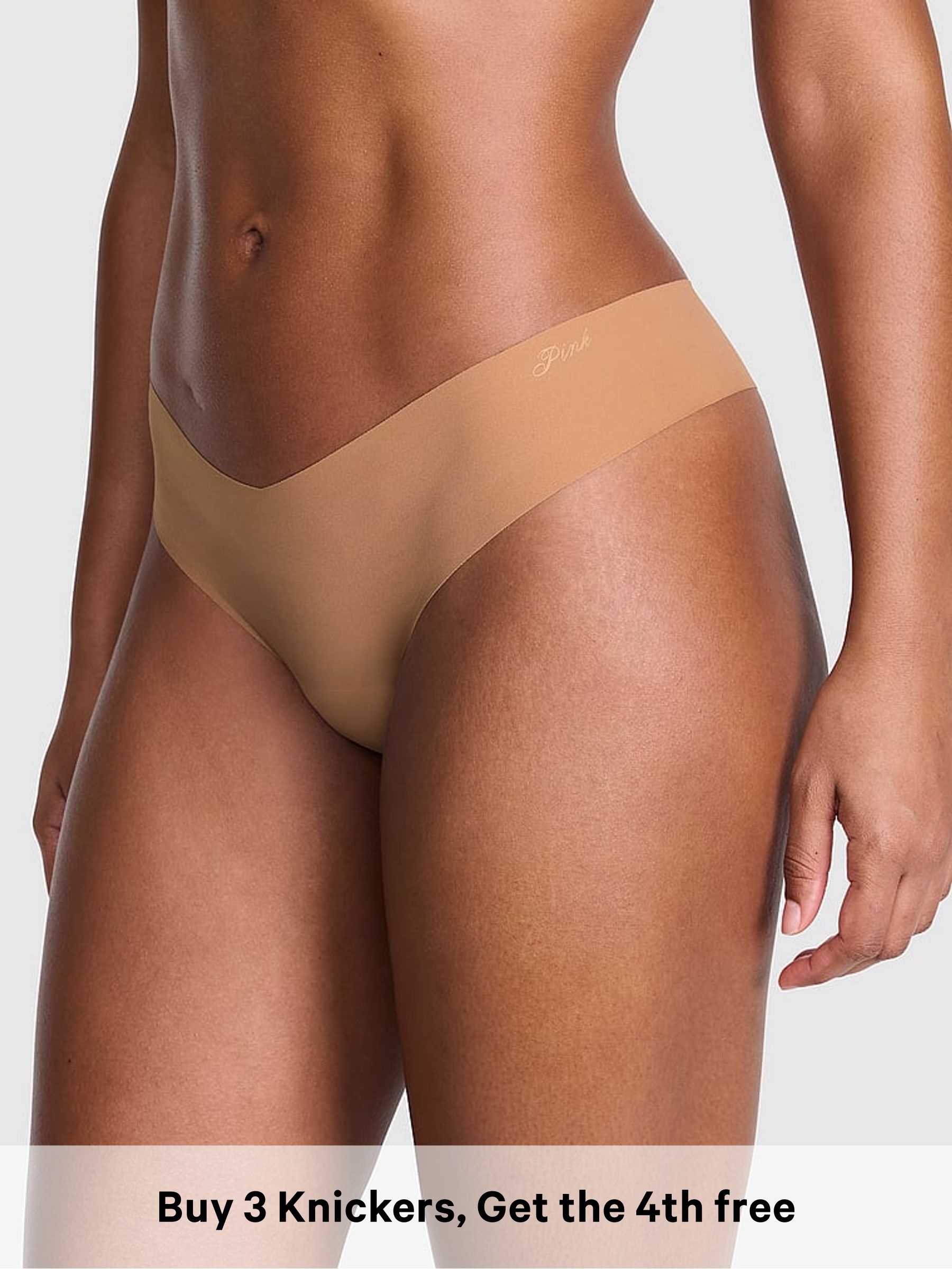 Macaron Nude - G-string No Show Knickers