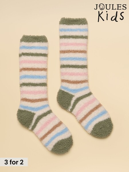 Cream Stripe - Socks
