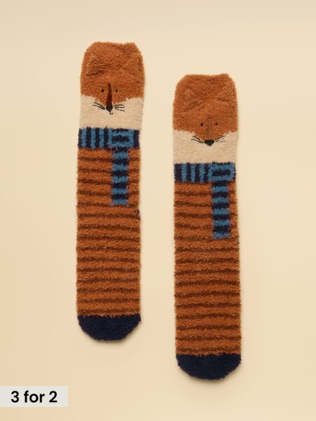 Orange Fox - Regular Socks