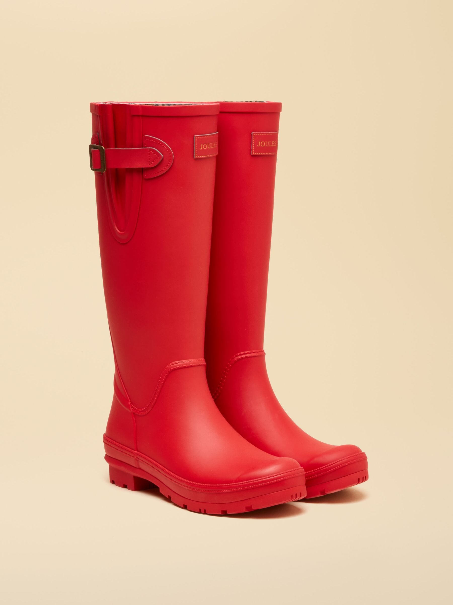 Red - Adjustable Tall Wellies