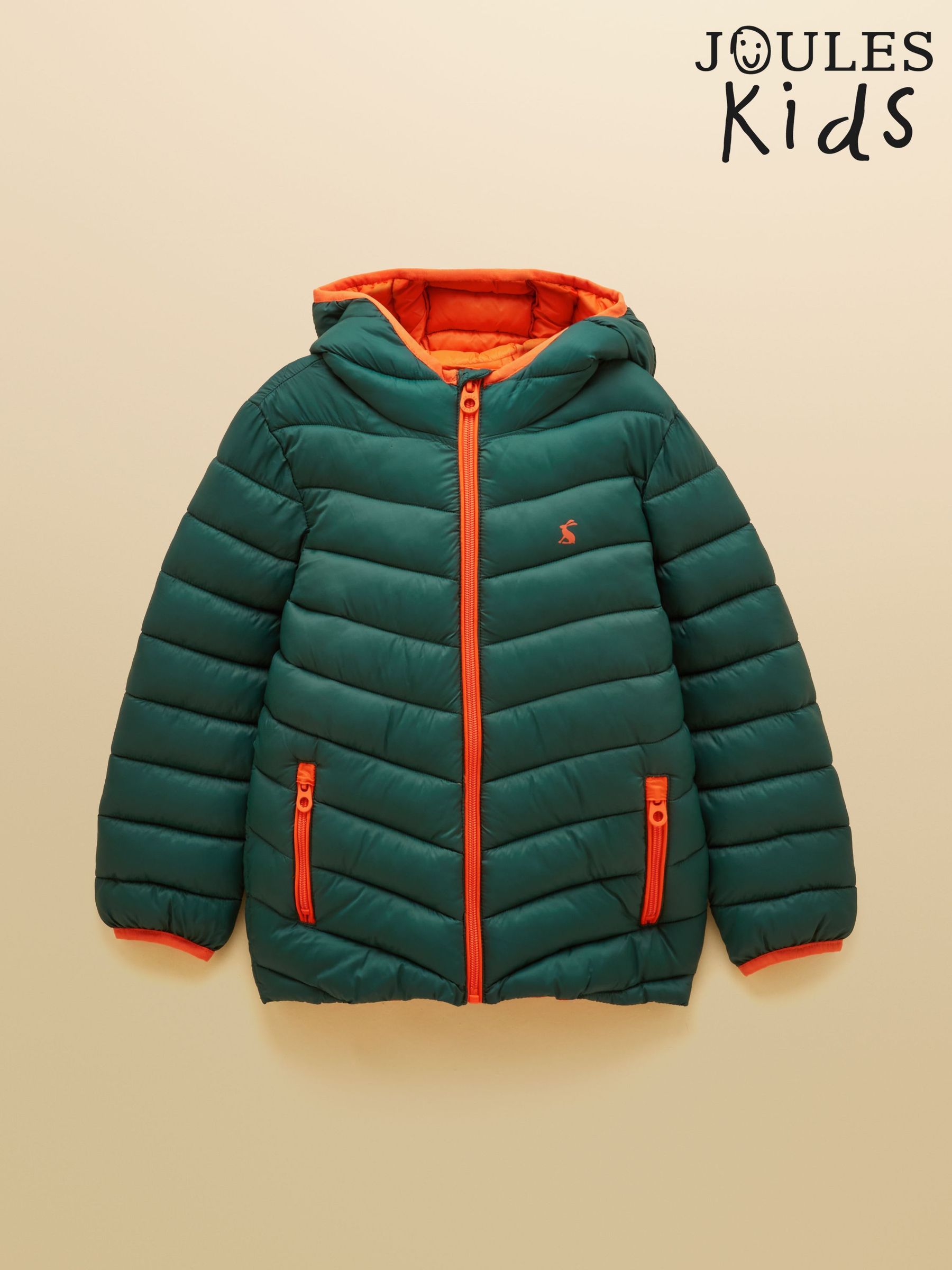 Dark Green - Showerproof Padded Coat