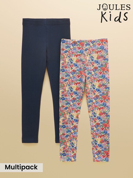 Ditsy & Navy - Multipack Leggings (2 Pack)