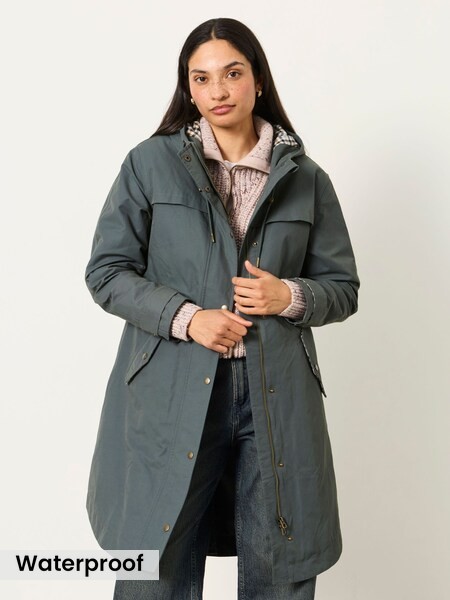 Teal Blue - Raincoat