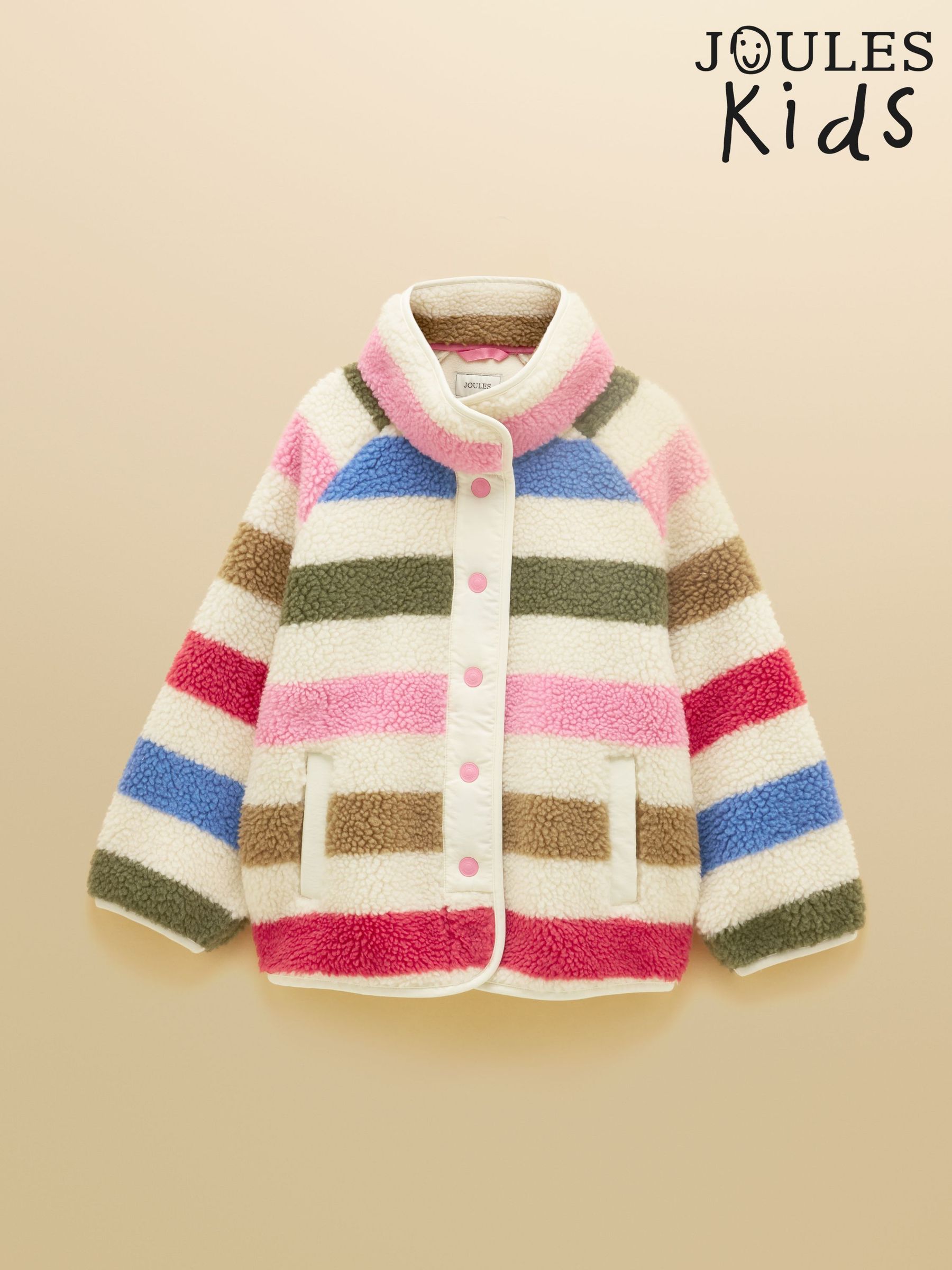 Multi Stripe - Fleece Jacket