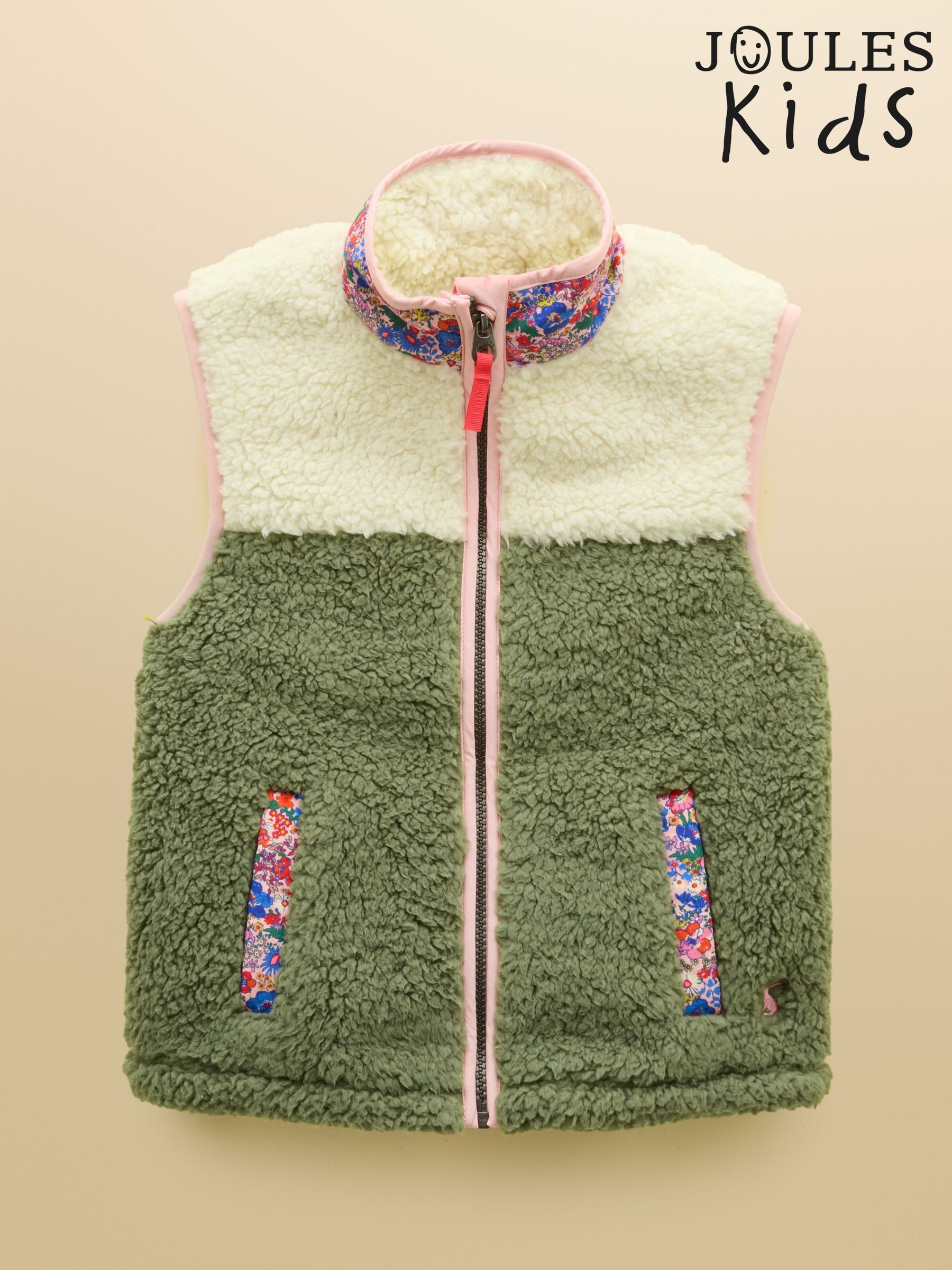 Khaki Green - Fleece Gilet