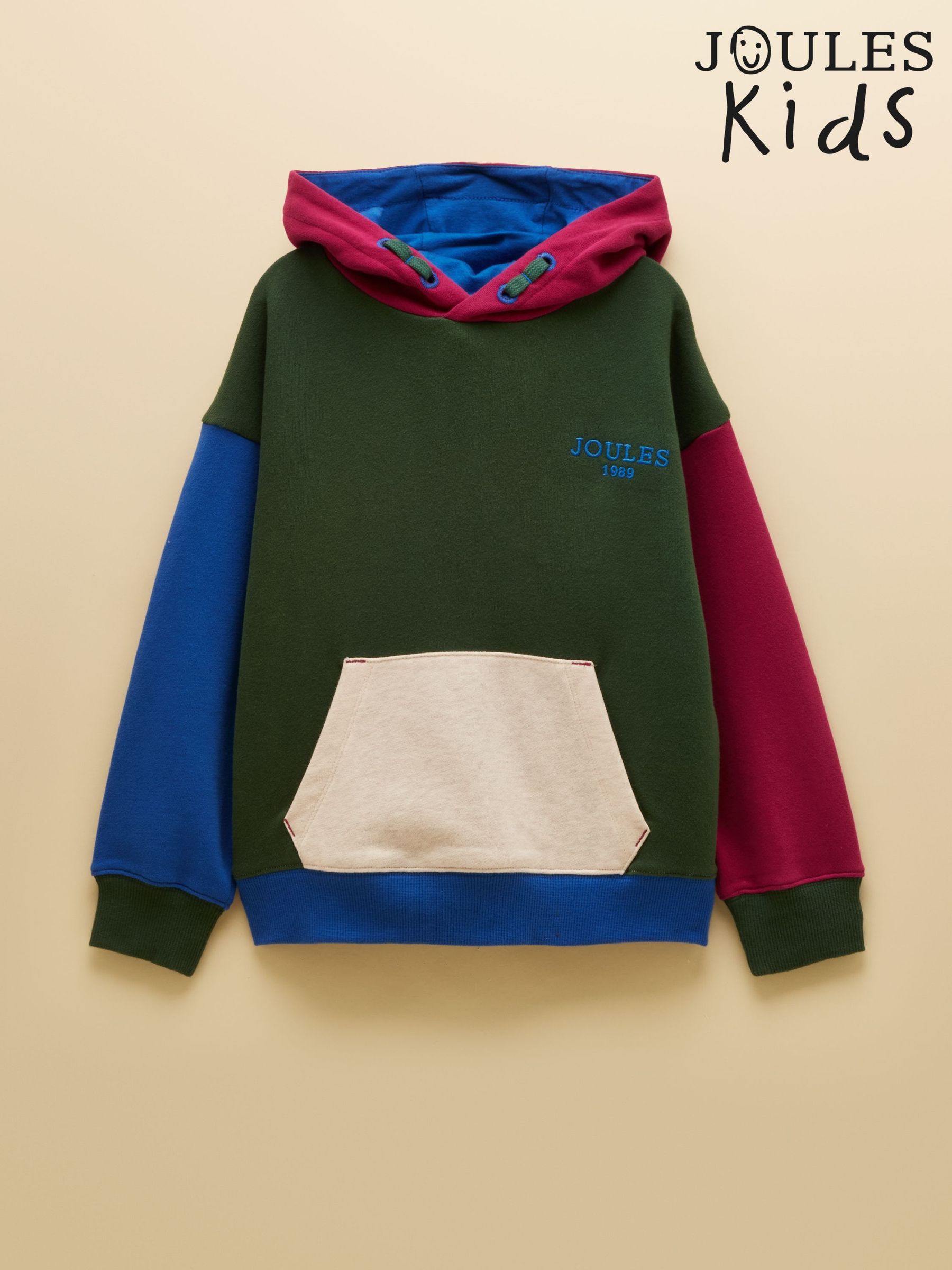Green Colourblock - Hoodie